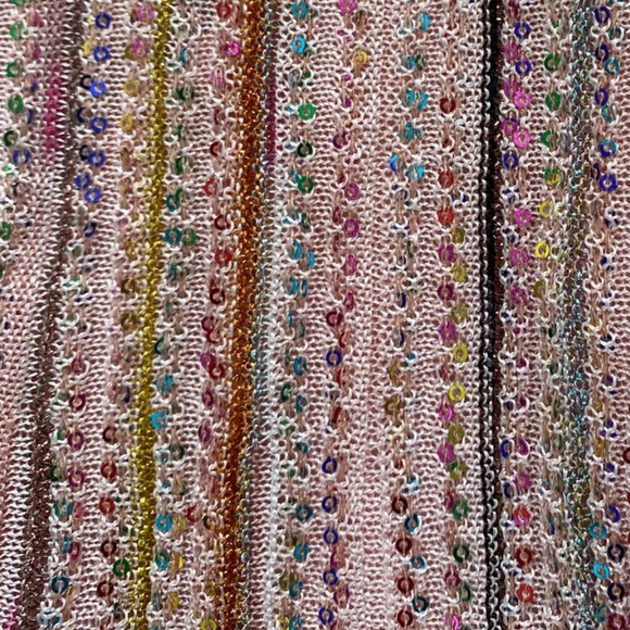 MISSONI Sleeveless Pink Stripe Silk Mini Dress - Size US4 - MSRP $1495 - BNWT - Picture 10 of 15